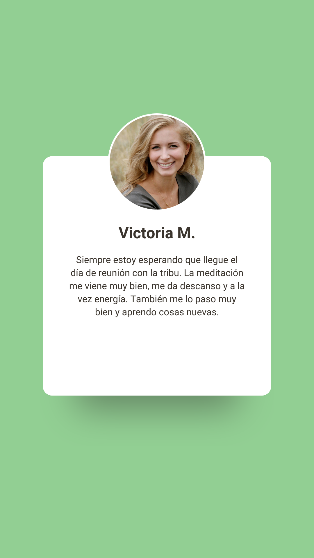Testimonio Victoria web Tribu